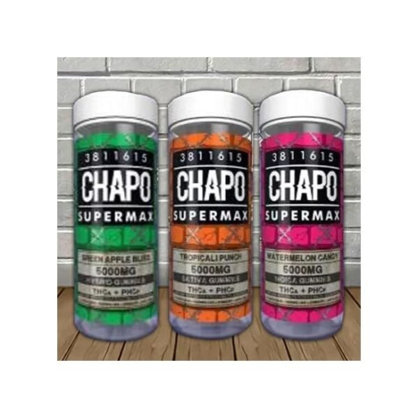 CHAPO 5000MG GUMMIES 40PC PER JAR SINGLE