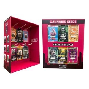 FEMINIZED CANNABIS SEEDS 2CT (DISPLAY OF 12) BY AFTERMATH SEED CO