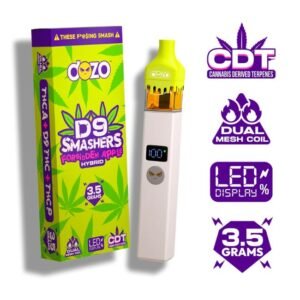 DOZO D9 SMASHERS D9+THC-A+THC-P 3.5G DISPOSABLE VAPE 5CT/BOX