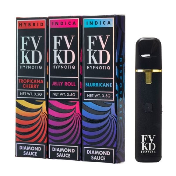 FVKD HYPNOTIQ DIAMOND SAUCE 3.5GM DISPOSABLE 6CT/ BOX