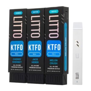 LITTO KTFO THC-A ALL IN ONE PREMIUM DEVICE 2GM DISPO 5CT/ BOX