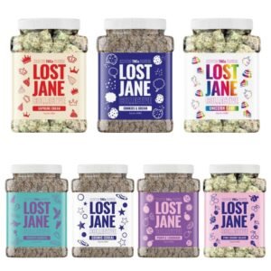 LOST JANE COLLECTIVE EXOTIC THC-A 114 GRAM (4OZ) FLOWER JAR