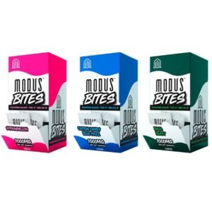 MODUS BITES DIAMOND SAUCE + THC-P + DELTA-8 10,000MG GUMMIES 2CT/PK 50PK/DISPLAY