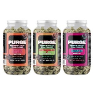 PURGE PREMIUM EXOTIC THC-A 112 GRAM FLOWER JAR