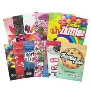 ASSORTED DESIGN SMELL PROOF BAGGIES 1GM 50CT/BUNDLE