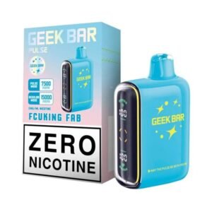 GEEK BAR PULSE 0% DISPOSABLE (80ML) PULSE MODE - 7.5K & REG. MODE - 15K PUFFS 5CT/ BOX