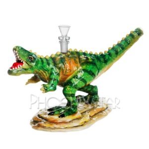 PHOENIX EXCLUSIVE NEW DESIGN DINOSAUR SERIALS 3D HAND PAINTING GLASS WATER PIPE