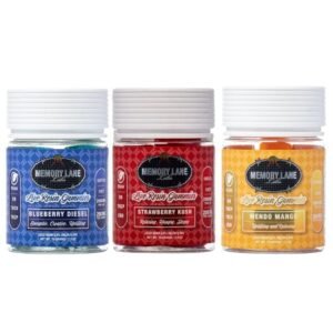 MEMORY LANE LABS DELTA BLEND LIVE RESIN 2,000MG GUMMIES 10CT/ JAR