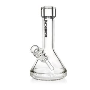PHOENIX STAR 6" SMALL BEAKER WATER PIPE WITH THICK MOUTH & HEAVY BASE