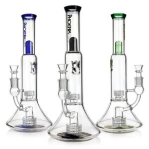 PHOENIX 13.5" TRIPLE PERC BEAKER WATER PIPE