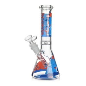 PHOENIX STAR 10" BEAKER BASE DECAL ICE CATCHER WATER PIPE
