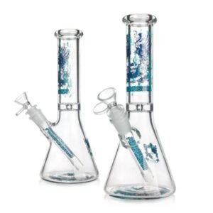 PHOENIX STAR 10" BIRD DECAL BEAKER WATER PIPE