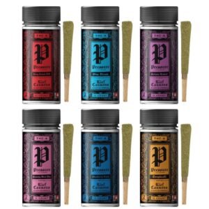 PRESSURE THC-A KIEF CANNONS 2GM PRE ROLLS JOINTS 10CT/ JAR