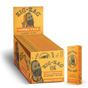 ZIG ZAG COMBO PACK 1 1/4 PAPER 32 LEAVES 32 TIPS