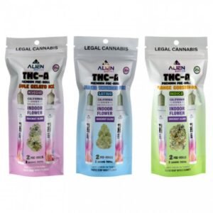 ALIEN THCA KNOCKOUT BLEND PREMIUM 2 X 1.5GM PRE ROLLS JOINT 10CT/ BOX