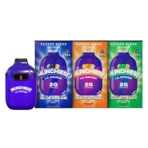 DELTA MUNCHIES LIL RIPPER 2 GRAMS THC-A DISPOSABLE VAPE 10CT/BOX