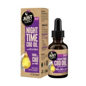 JUST CBD 1000MG NIGHT TIME FULL SPECTRUM CBD OIL TINCTURE