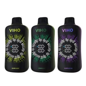 VIHO SUPERCHARGE PRO 20K PUFFS 5% NIC DISPOSABLE VAPE 5CT/BOX
