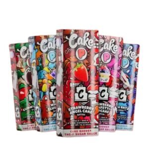 CAKE BADDER SUGAR SAUCE THC-P + HHC-P 7GM DISPO 5CT/ BOX