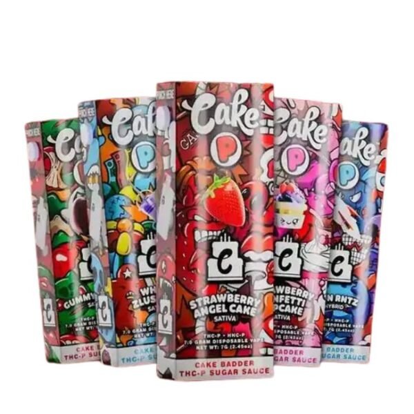 CAKE BADDER SUGAR SAUCE THC-P + HHC-P 7GM DISPO 5CT/ BOX
