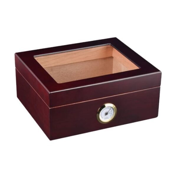 HANDMADE WOODEN CIGAR HUMIDOR BOX