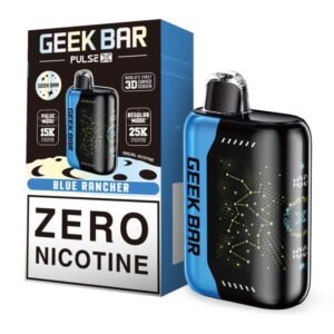 GEEK BAR PULSE X 0% DISPOSABLE (90ML) REG. MODE - 25K & PULSE. MODE - 15K PUFFS 5CT/ BOX