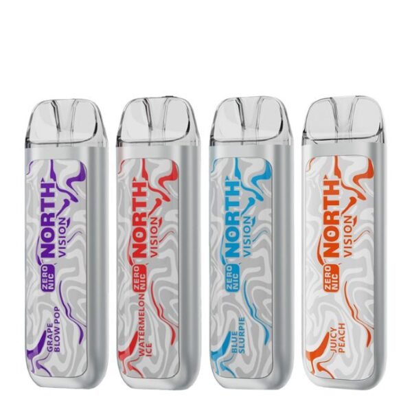 NORTH VISION 0% DISPOSABLE (75ML) 15K PUFFS 5CT/ BOX