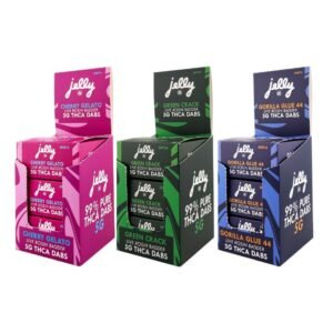 NYB JELLY LIVE ROSIN BADDER 99% PURE THCA 5GM DABS 3CT/ BOX