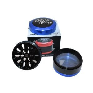 BABY STONER ZINC ALLOY ALUMINIUM 63MM GRINDER