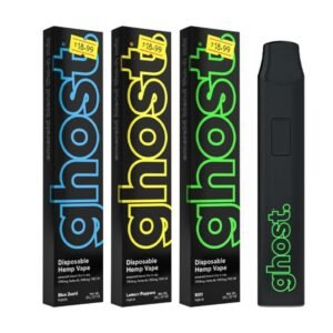 GHOST EMERALD BLEND THC-H + D8 2GM DISPO 10CT/ BOX