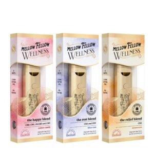 MELLOW FELLOW WELLNESS 1ML CBD DISPOSABLE VAPE 6CT/BOX
