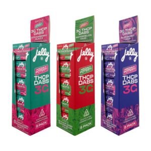 NYB JELLY THCP LIVE ROSIN BADDER HIGHLY POTENT 3GM DABS 5CT/ BOX