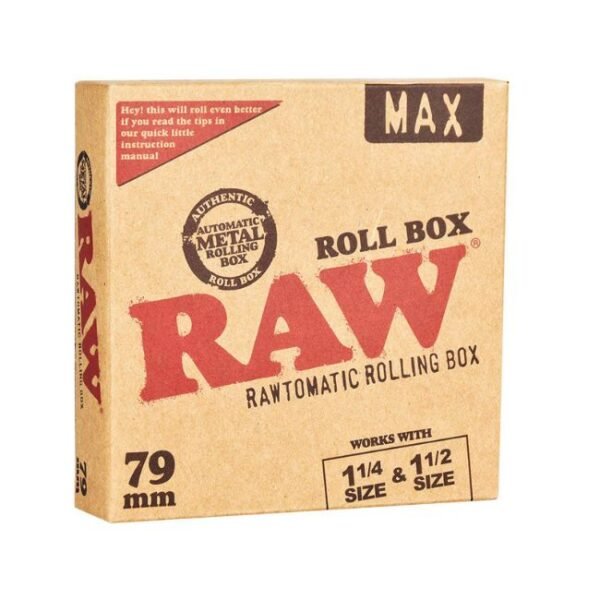 RAW 79MM MAX 1-1/4 & 1-1/2  AUTOMATIC ROLLING BOX