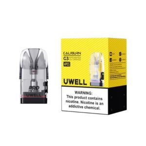 UWELL CALIBURN G3 INTEGRATED COIL 3ML POD 4PK/ BOX