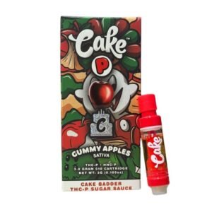 CAKE BADDER SUGAR SAUCE THC-P + HHC-P 3GM CART 5CT/ BOX