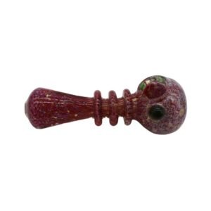 4'' 3 RIM FRIT FANCY HAND PIPE