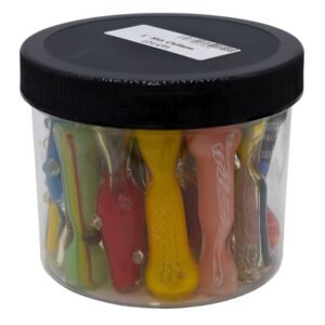 3'' MIX FANCY CHILLUM 24CT/ JAR