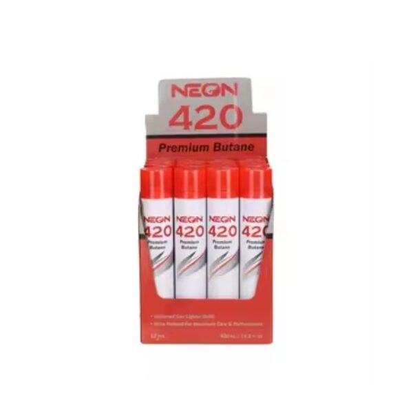 NEON PREMIUM BUTANE (420ML 14.2 FL.OZ) 12CT/ BOX