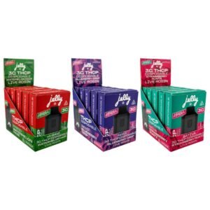 NYB JELLY HIGHLY POTENT THCP LIVE ROSIN 3GM DISPO 5CT/ BOX