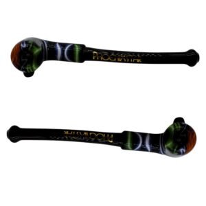 PHOENIX GLASS 8" SHERLOCK DESIGN HAND PIPE