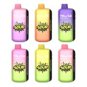 PILLOW TALK ICE & SOUR CONTROL 5% DISPOSABLE (100ML) 40K PUFFS 5CT/ BOX