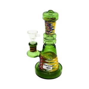 7" DOUBLE WIG WAG COLOURTUBE WATER PIPE