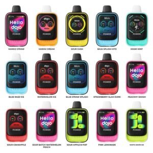 DOJO iMATE X (75 ML) 20K PUFFS DISPOSABLE POD KIT WITH SLIDING HUB & HD SCREEN 5CT/BOX