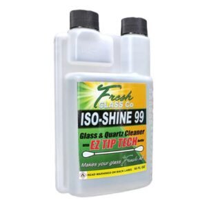 FRESH GLASS CO ISO SHINE 99 GLASS & QUARTZ CLEANER WITH EZ TIP TECH BOTTLE 16FL OZ