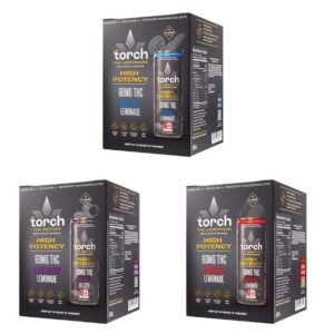TORCH THC DRINK 60MG THC + 10MG CBD (12OZ 355ML / CAN) 4CT/BOX