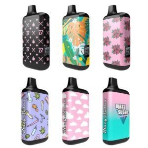 BLAZY SUSAN SECRET 900mAH 510 THREAD BATTERY ASSORTED DESIGN 6CT/ BOX