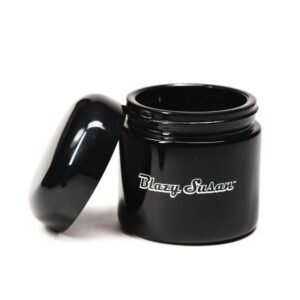 BLAZY SUSAN PREMIUM GLASS STASH JAR 125ML
