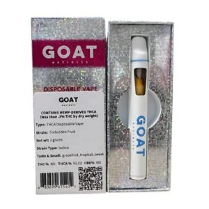 GOAT EXTRACTS THC-A 2GM DISPOSABLE SINGLE