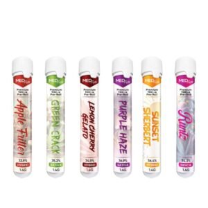 MED-ROOTS PREMIUM THC-A  1.4GM SINGLE TUBE PRE-ROLLS 30CT JAR