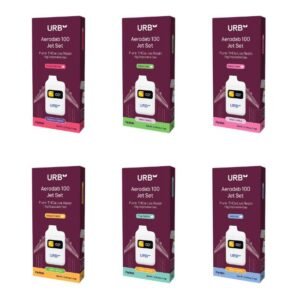 URB AERODAB 100 JET SET PURE THCA LIVE RESIN 1.5GM DISPO DAB 6CT/ BOX
